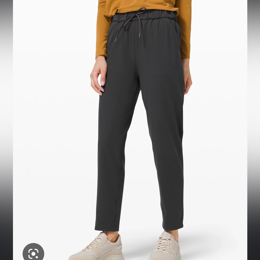 Lululemon Highrise 7/8 Pants Graphite Grey